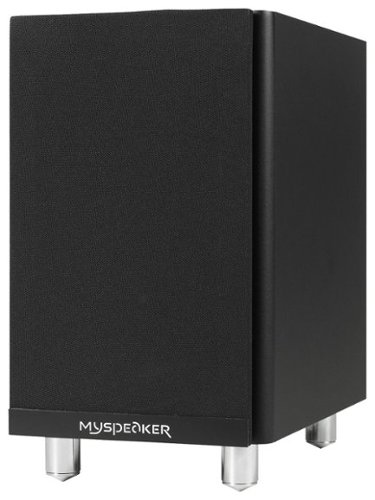 Micromega - MySpeaker 5.25" 2-Way Bookshelf Loudspeakers (Pair) - Black