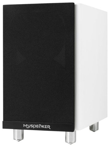 Micromega - MySpeaker 5.25" 2-Way Bookshelf Loudspeakers (Pair) - White