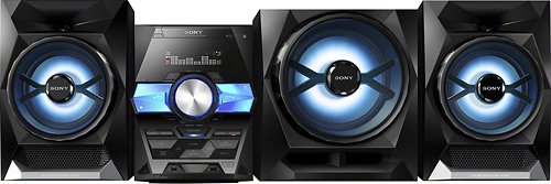  Sony - 1800W Wireless Bookshelf Stereo System - Black