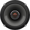 JBL - 6-1/2" 2-Way Coaxial Car Speakers with Polypropylene Cones (Pair) - Black-Front_Standard