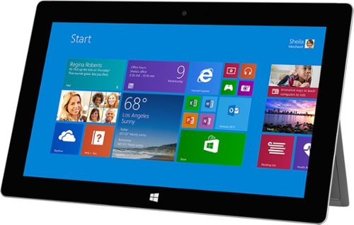 Microsoft - Geek Squad Certified Refurbished Surface 2 - 64GB-Front_Standard 
