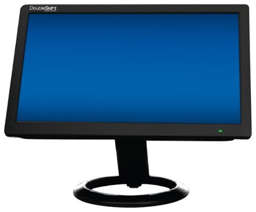 DoubleSight - 10.1" LED HD Touch-Screen Monitor (USB 2.0) - Black