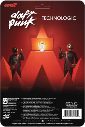 Super7 Daft Punk Daft Punk ReAction Figures Wv1 Human After All 2