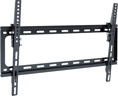 CorLiving - Tilting TV Wall Mount for Most 32" - 55" Flat-Panel TVs - Black-Front_Standard 