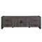 Walker Edison - Modern Urban 4 Drawer TV Stand for TVs up to 78" - Charcoal-Front_Standard