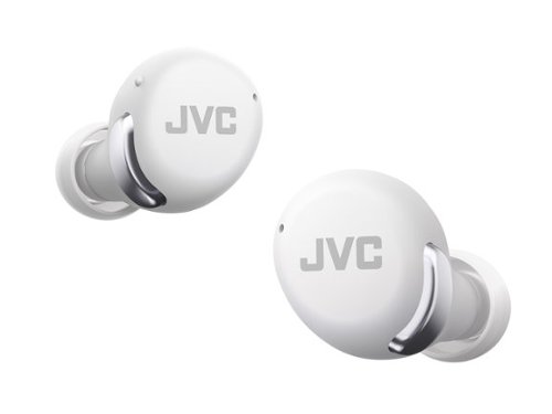 JVC - In-Ear True Wireless Noise Canceling Headphones HAA30T2W - White-Front_Standard 