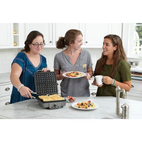 Cuisinart Belgian Waffle Maker with Pancake Plates WAF 300P1 Cuisinart Belgian Waffle Maker with Pancake Plates WAF 300P1