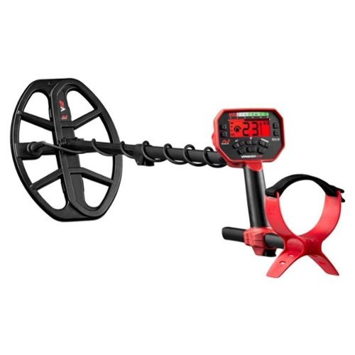 Minelab - Vanquish 540 Pro Pack Metal Detector with Audio Control Black-Front_Standard 