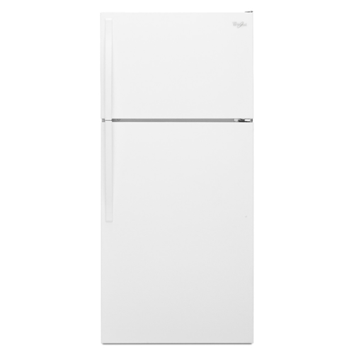 Whirlpool - 28-inch Wide Top Freezer Refrigerator - 14 cu. ft. - White-Front_Standard 