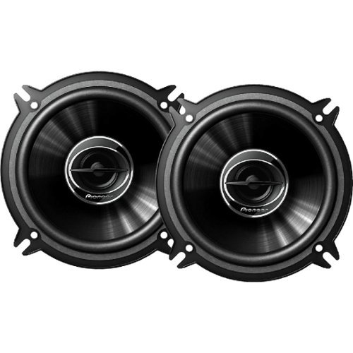  Pioneer - 5-1/4&quot; 2-Way Car Speakers with IMPP Composite Cones (Pair) - Black