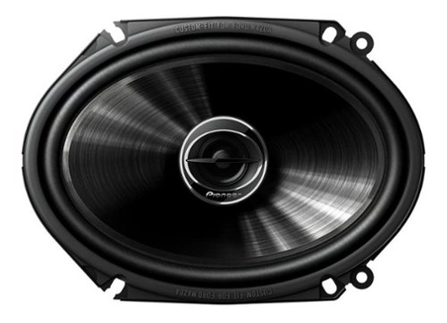  Pioneer - 6&quot; x 8&quot; 2-Way Car Speakers with IMPP Composite Cones (Pair) - Black