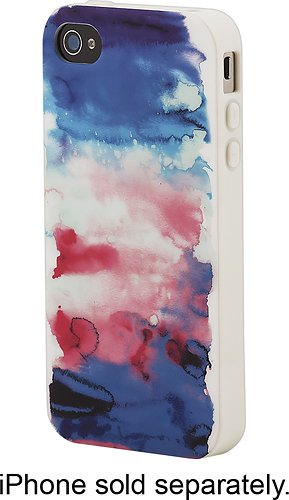  Dynex™ - Case for Apple® iPhone® 4S - Watercolor