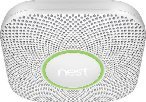 Google Nest Protect 2nd Generation Smart Smoke/Carbon Monoxide Wired Alarm - White WORLDWIDE DELIVERY