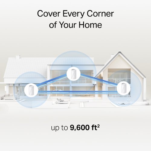 TP-Link Deco BE95 Wi-Fi 7 BE33000 Quad-Band Multi-Gig Whole Home Mesh Router System (3-Pack) - White BUY IN EUROPE