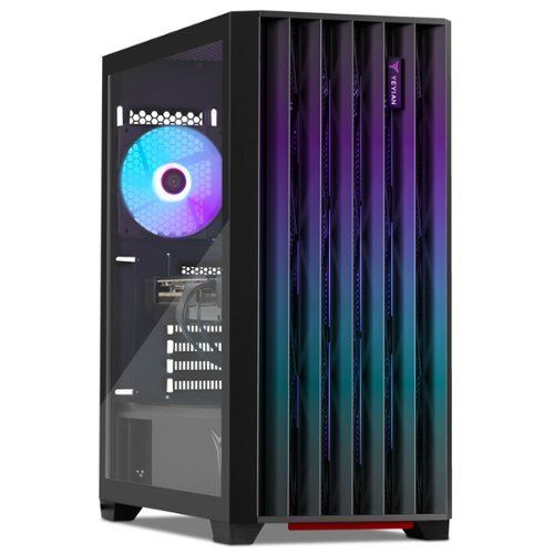 YEYIAN - PHOENIX GLASS Gaming Desktop - INTEL i5 14400F - INTEL ARC B580 - 32GB DDR5 6000MHz RGB - 1TB SSD - Black-Front_Standard 