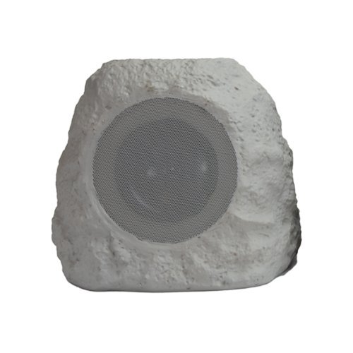 Emerson - ERS-1002 Bluetooth Waterproof Outdoor Rock Speaker with Solar Charging - Gray-Front_Standard 
