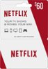 Netflix - $60 Gift Card-Front_Standard