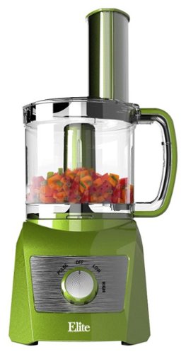 Maxi Matic - Elite Platinum 3-Cup Food Processor - Green-Angle_Standard 