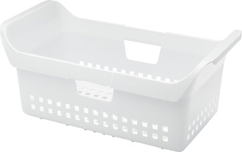 Frigidaire - SpaceWise Shallow Freezer Basket - White-Angle_Standard 
