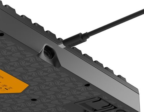 Glorious GMBK 75% Wired Membrane Gaming Keyboard with Swappable MX-Compatible Keycaps - Black BUY IN EUROPE