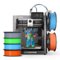 Flashforge - Adventurer AD5X 3D Printer with 4 Rolls HS PLA Filament - Black-Front_Standard