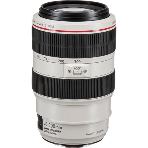 Canon EF 70 300mm f/4 5.6L IS USM Telephoto Zoom Lens + 64GB