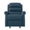 ProLounger - Lameur Left Handed Stitch-Tufted Rocker Recliner - Caribbean Blue-Front_Standard