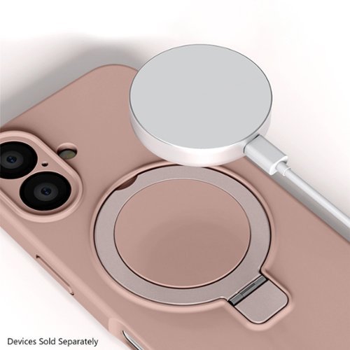 SaharaCase Venture Series Silicone Case with MagSafe for Apple iPhone 16 - Desert Rose SHOP ONLINE