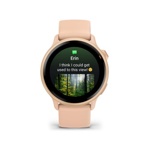 Garmin vívoactive 6 GPS Smartwatch 42 mm Fiber-reinforced polymer - Metallic Pink Dawn with Pink Dawn Band HOW TO BUY