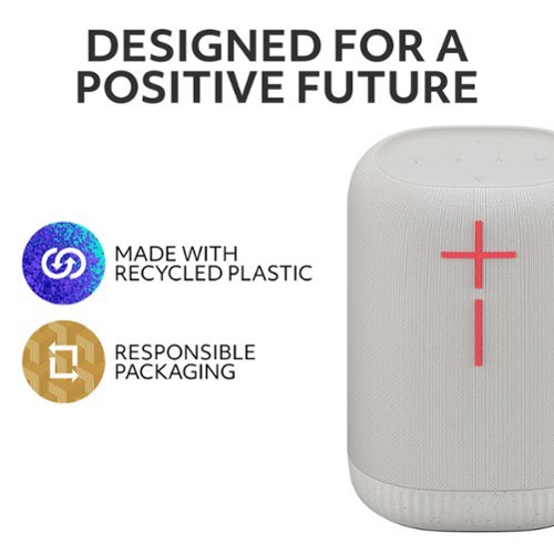 Ultimate Ears EPICBOOM Portable Wireless Bluetooth Waterproof Speaker with 17 Hour Battery and 180 ft Range - Cotton White SHOP ONLINE