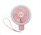 Sunpentown - Personal Hand-Held Fan - Pink-Front_Standard