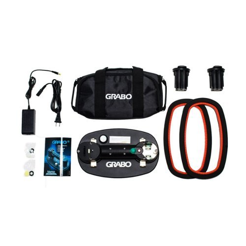 Nemo Grabo Electric Vacuum Suction Cup Lifter with 2 Batteries and 2 Seals-Front_Standard 