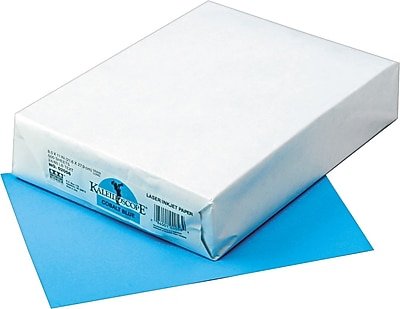Pacon Kaleidoscope Colored Paper, 24 lbs., 8.5" x 11", 500 Sheets/Ream (PAC102056) - Cobalt Blue