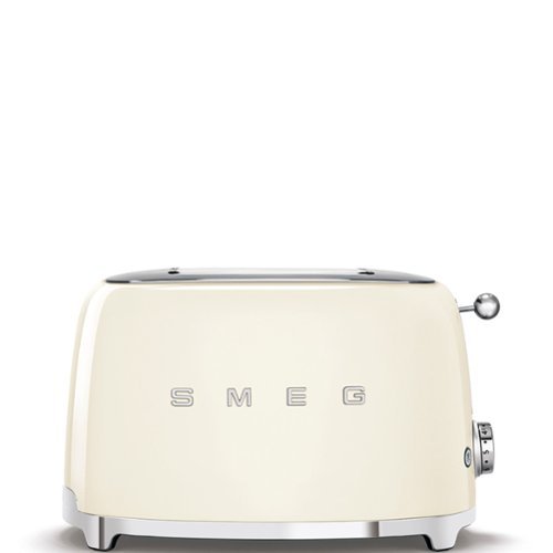 SMEG - TSF01 2-Slice Wide-Slot Toaster - Cream-Front_Standard