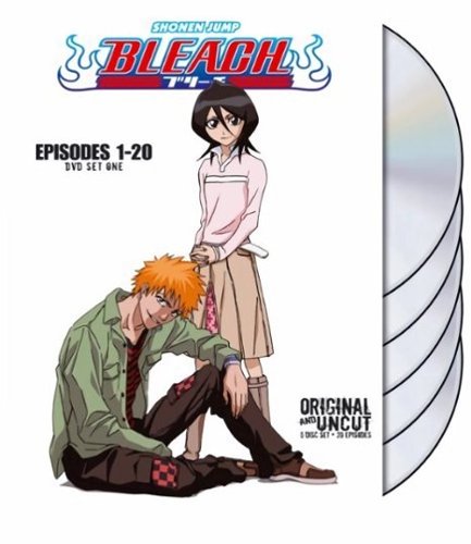 Bleach Uncut: DVD Set One - Episodes 1-20 [5 Discs] [DVD]