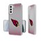 Keyscaper - NFL - Arizona Cardinals Linen Logo Galaxy Clear Case - S24 - Multicolor-Front_Standard