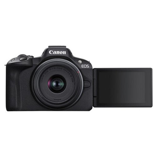 Bundle Canon EOS R50 Mirrorless Camera with 18 45mm Lens + 32GB
