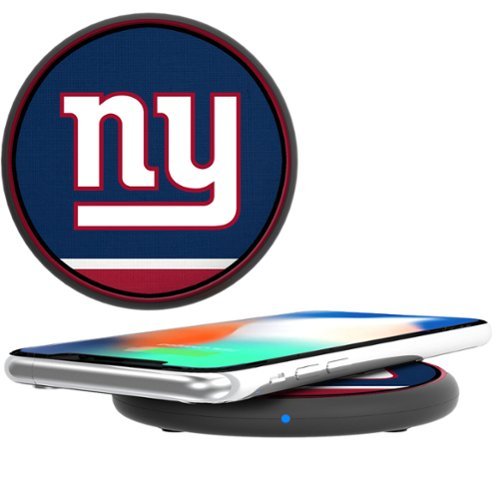 Keyscaper - New York Giants 15 Watt Wireless Induction Charger - Multicolor-Front_Standard 