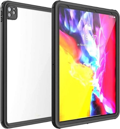SaharaCase Water-Resistant Case for Apple iPad Pro 12.9 (4th, 5th, and 6th Gen 2020-2022) - Black WORLDWIDE DELIVERY