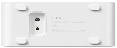 Sonos ソノス Sub 4 ホワイト Sub 4 - The Next Gen Wireless Subwoofer - Sonos