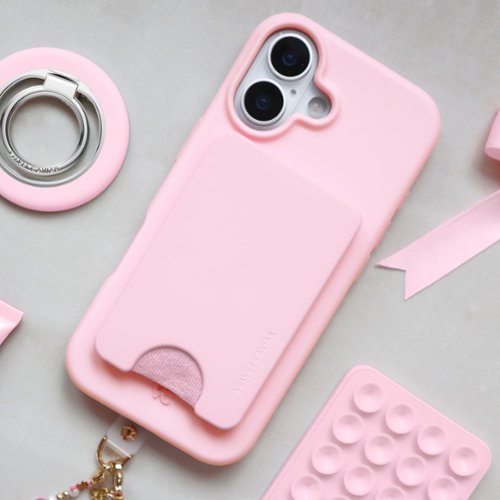 VELVET CAVIAR Magnetic Phone Wallet - Strawberry Milk BUY ONLINE