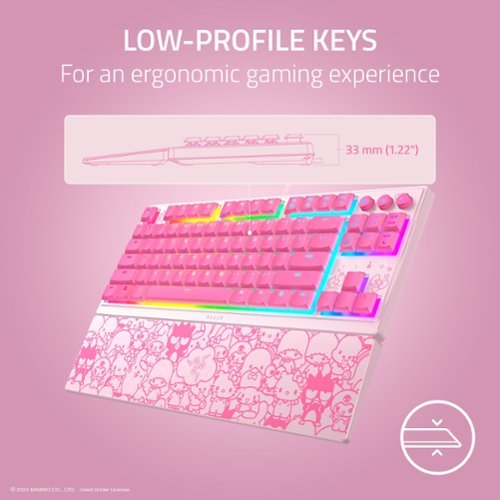 Razer Ornata V3 TKL Wired Mechanical Gaming Keyboard with Chroma