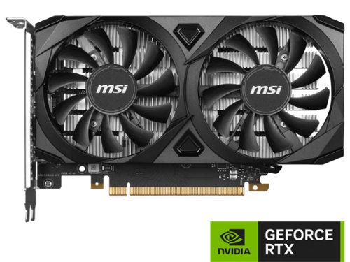 MSI Ventus GeForce RTX 3050 6GB GDDR6 PCI Express 4.0 x8 ATX