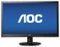 AOC - 21.5" LED HD Monitor - Black-Front_Standard