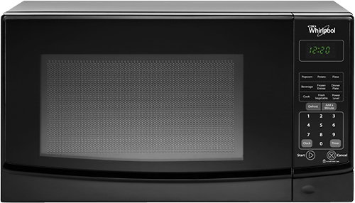  Whirlpool - 0.7 Cu. Ft. Compact Microwave - Black