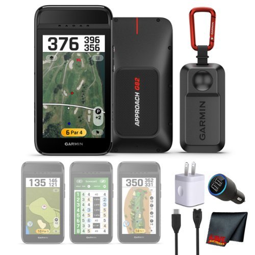 Garmin Approach G82 Launch Monitor and Premium GPS Golf Handheld