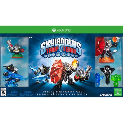  Skylanders Trap Team Dark Edition Starter Pack - Xbox One