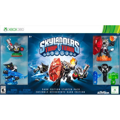  Skylanders Trap Team Dark Edition Starter Pack - Xbox 360