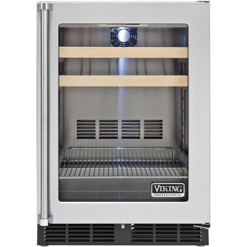  Viking - Professional 5 Series 5.3 Cu. Ft. Compact Refrigerator - Stainless steel