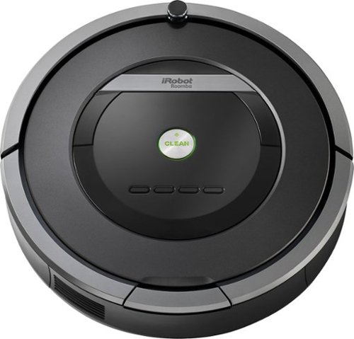  iRobot - Roomba 870 Self-Charging Robot Vacuum - Black/Gray